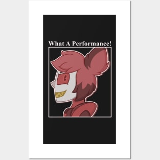 Alastor Hazbin Hotel ‘What A Performance!’ Posters and Art